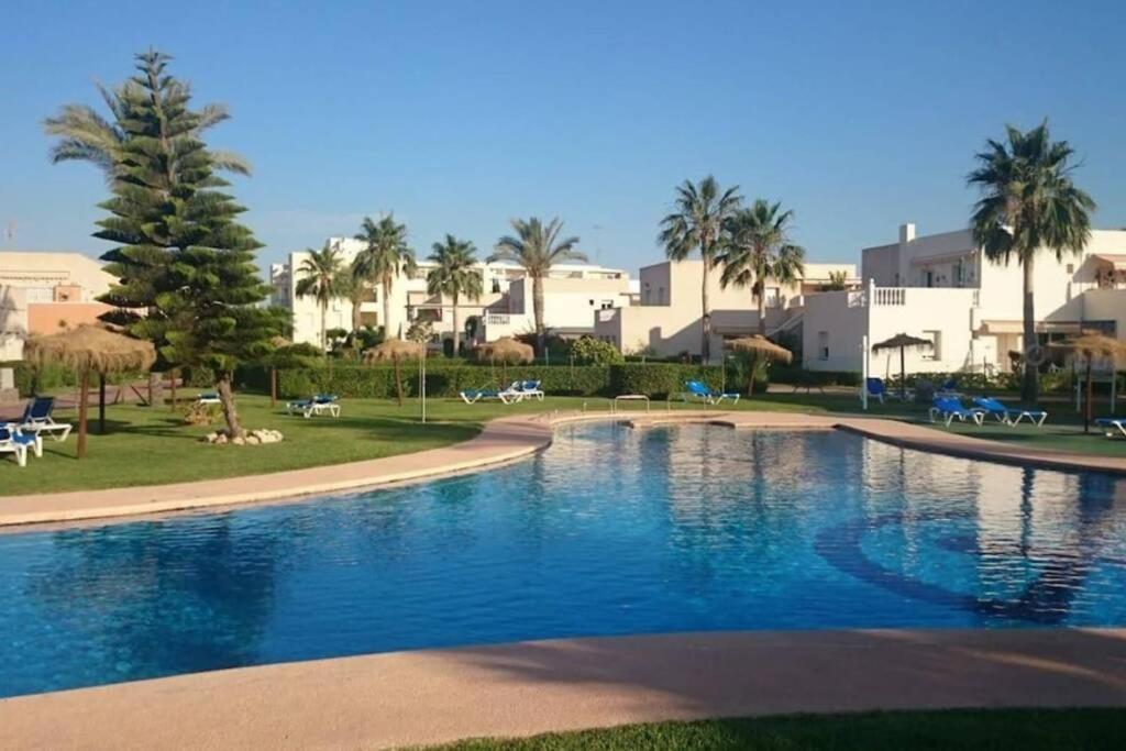 Bahía de Vera - Apartamento Naturista con 3 piscinas junto a playa Playas de Vera Exterior foto